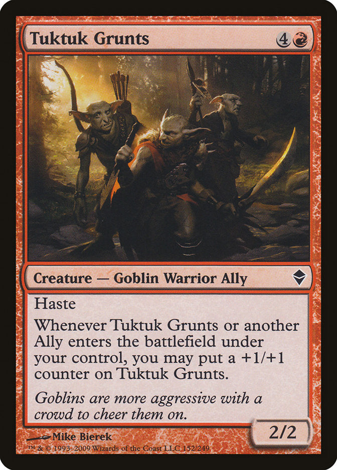 Tuktuk Grunts [Zendikar] | Boutique FDB TCG