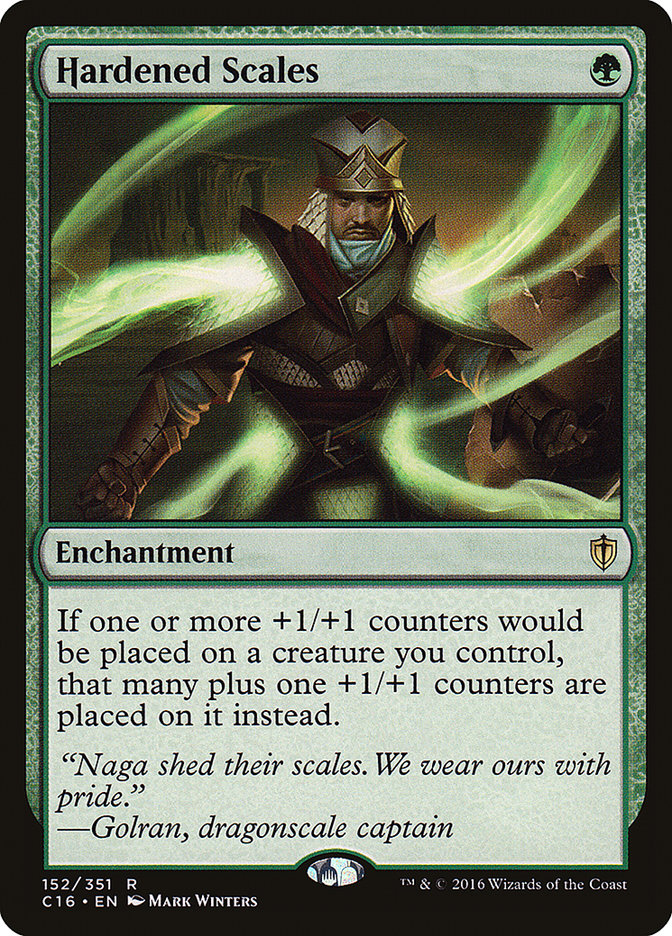 Hardened Scales [Commander 2016] | Boutique FDB TCG