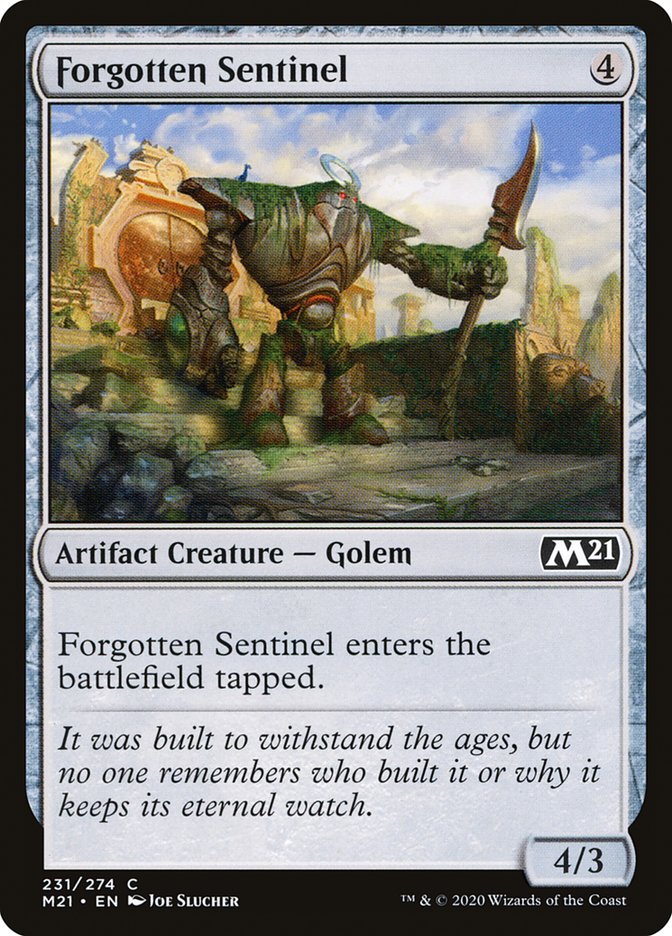 Forgotten Sentinel [Core Set 2021] | Boutique FDB TCG