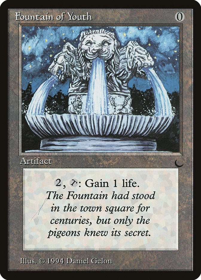 Fountain of Youth (Misprinted) [The Dark] | Boutique FDB TCG