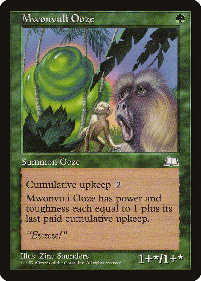 Mwonvuli Ooze [Weatherlight] | Boutique FDB TCG