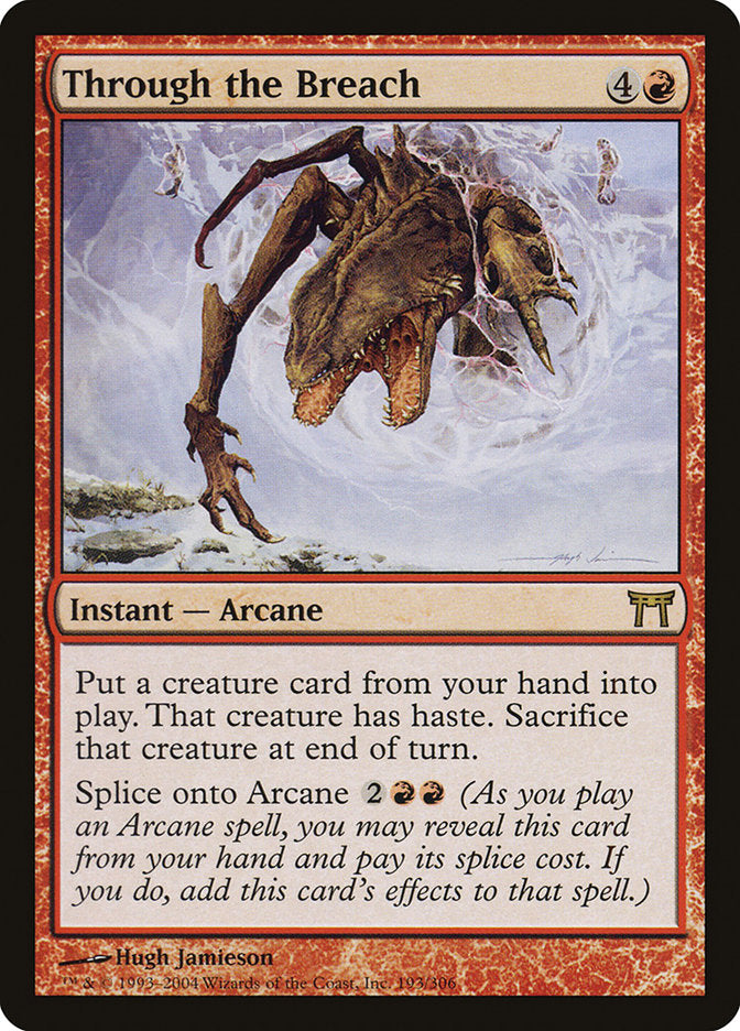 Through the Breach [Champions of Kamigawa] | Boutique FDB TCG