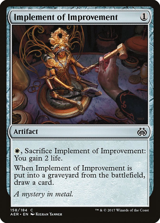 Implement of Improvement [Aether Revolt] | Boutique FDB TCG