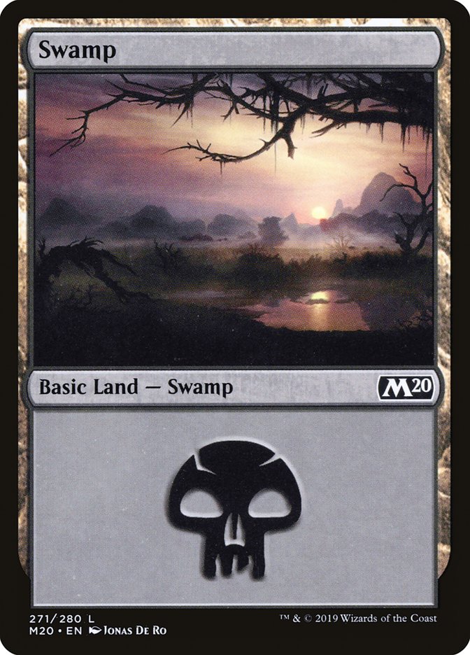 Swamp (271) [Core Set 2020] | Boutique FDB TCG