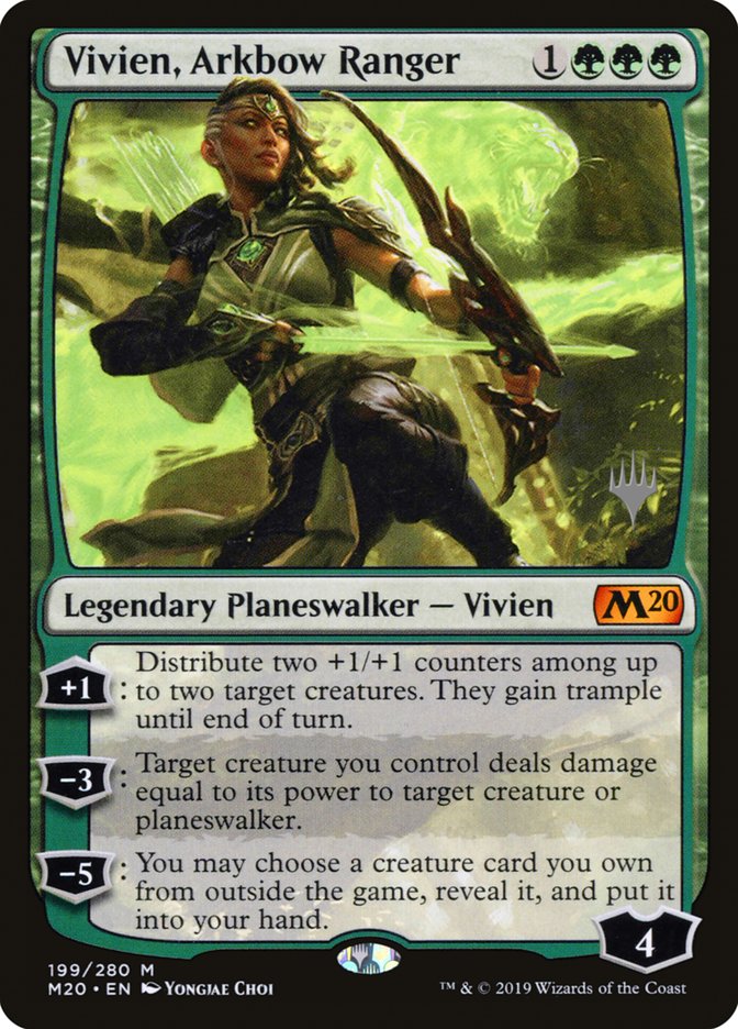 Vivien, Arkbow Ranger (Promo Pack) [Core Set 2020 Promos] | Boutique FDB TCG