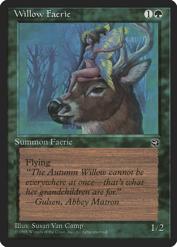 Willow Faerie (Gulsen Flavor Text) [Homelands] | Boutique FDB TCG