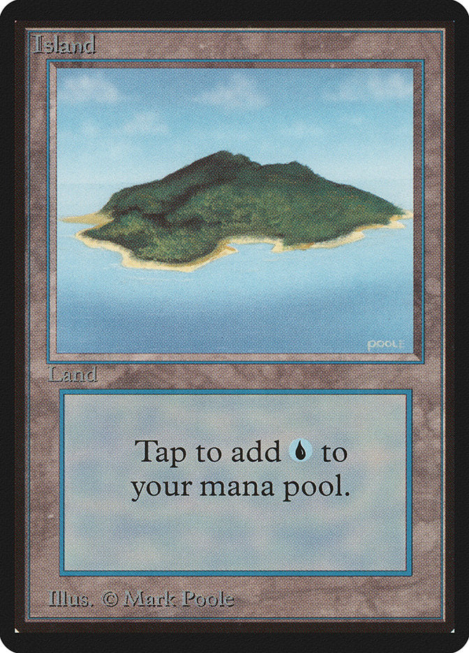 Island (292) [Beta Edition] | Boutique FDB TCG