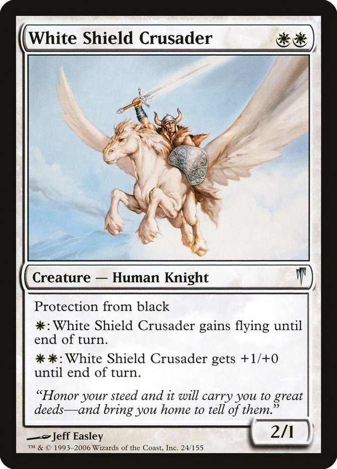 White Shield Crusader [Coldsnap] | Boutique FDB TCG