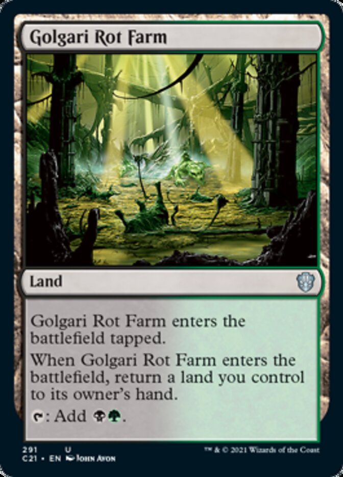 Golgari Rot Farm [Commander 2021] | Boutique FDB TCG