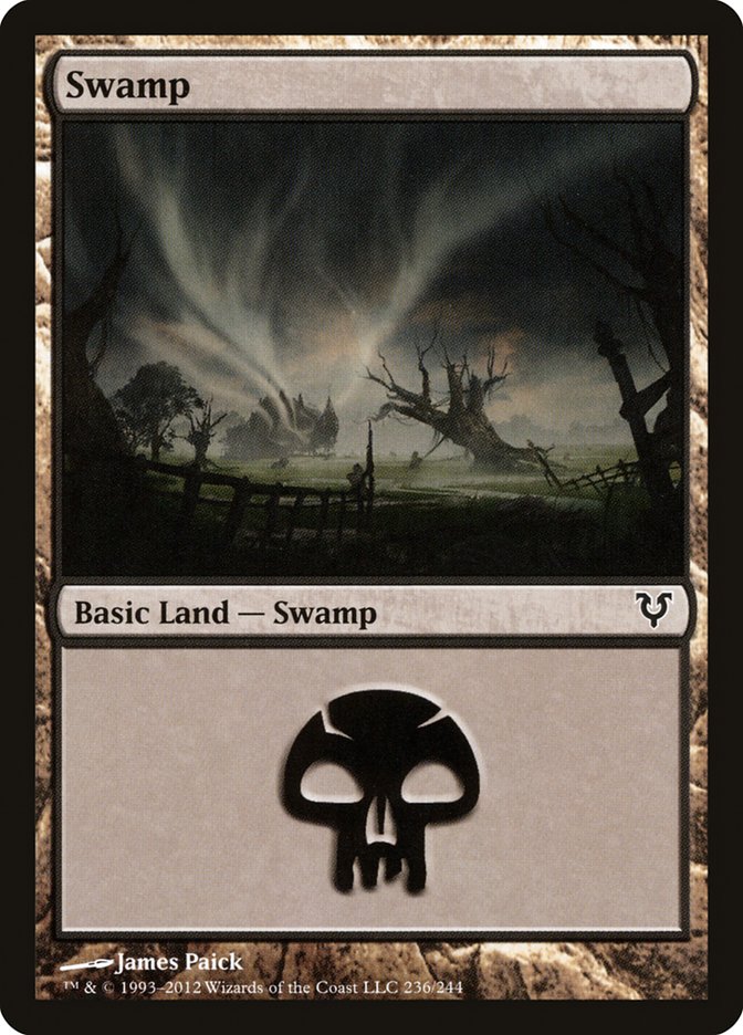 Swamp (236) [Avacyn Restored] | Boutique FDB TCG