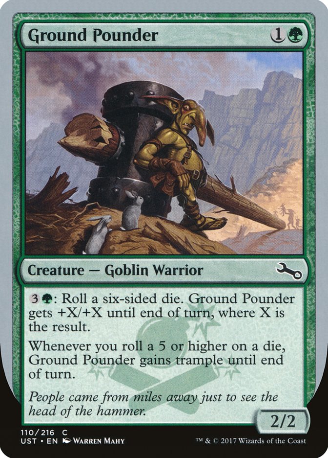 Ground Pounder [Unstable] | Boutique FDB TCG