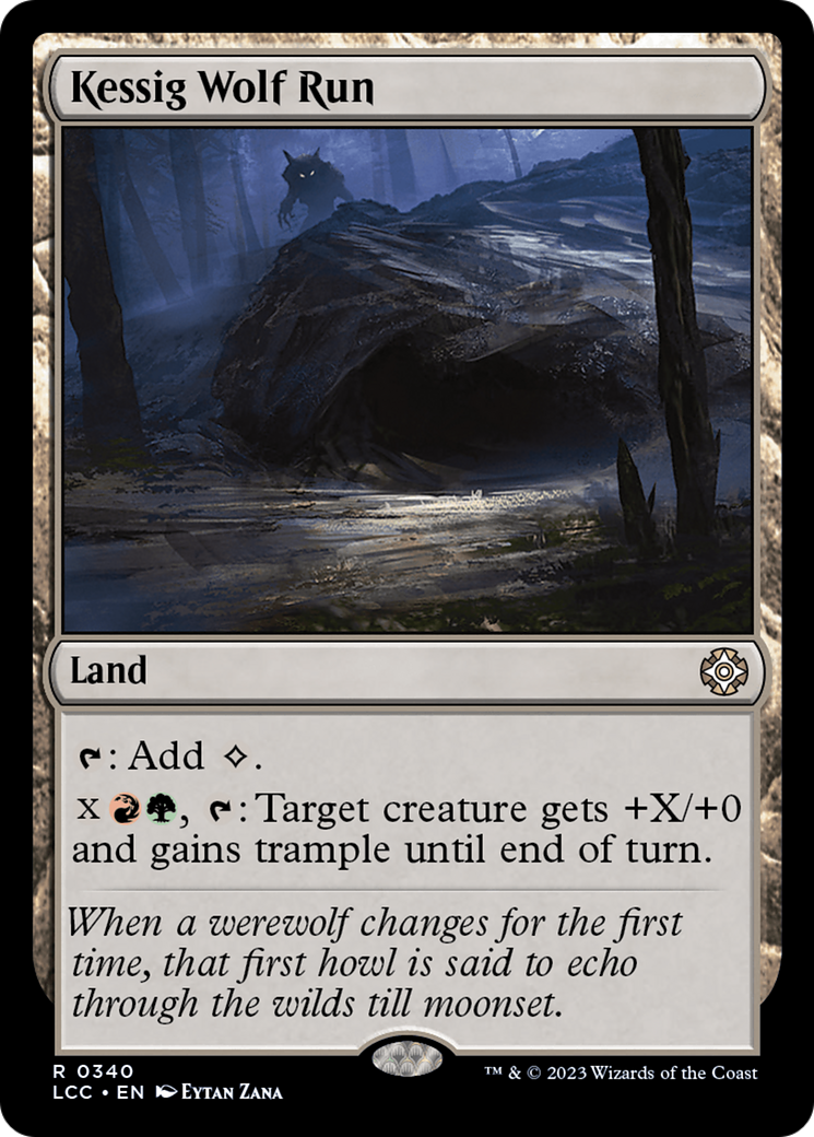 Kessig Wolf Run [The Lost Caverns of Ixalan Commander] | Boutique FDB TCG
