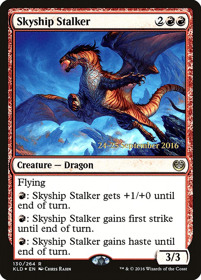 Skyship Stalker [Kaladesh Prerelease Promos] | Boutique FDB TCG