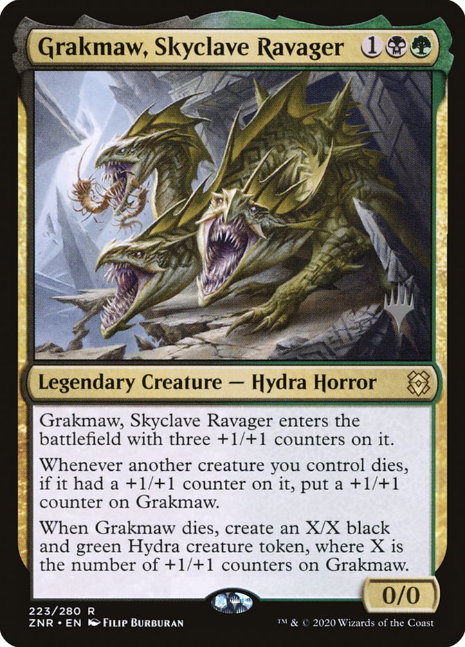 Grakmaw, Skyclave Ravager (Promo Pack) [Zendikar Rising Promos] | Boutique FDB TCG