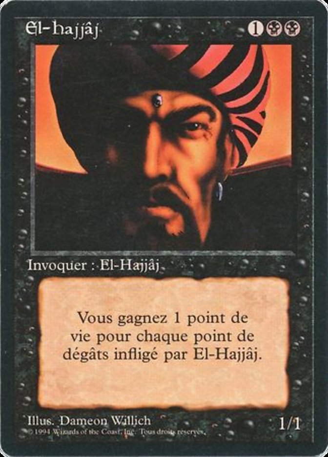 El-Hajjaj [Foreign Black Border] | Boutique FDB TCG