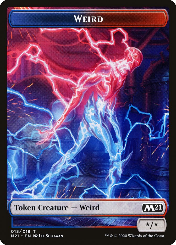 Weird Token [Core Set 2021 Tokens] | Boutique FDB TCG