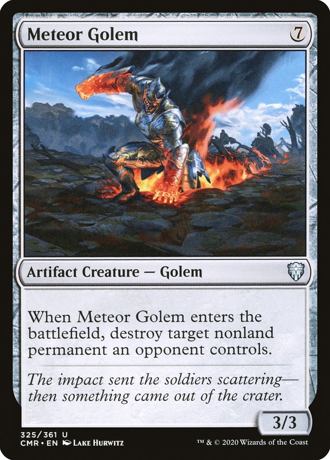 Meteor Golem (325) [Commander Legends] | Boutique FDB TCG