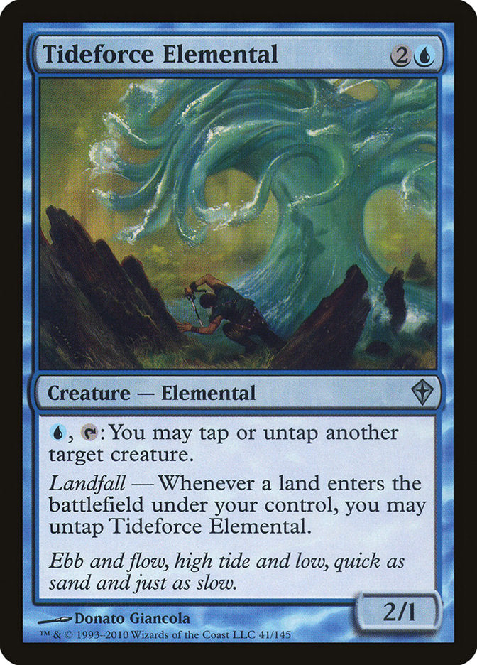 Tideforce Elemental [Worldwake] | Boutique FDB TCG