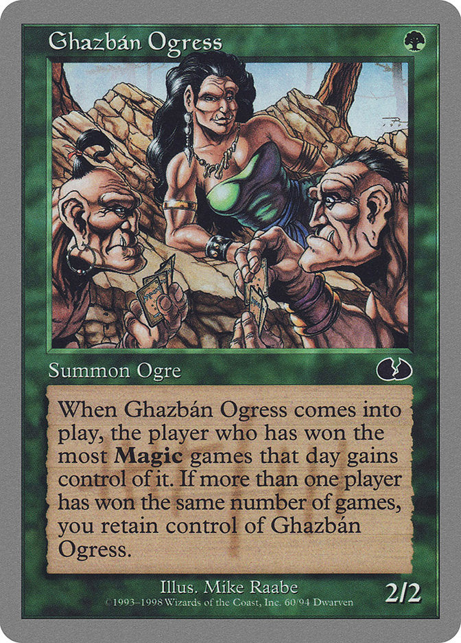 Ghazban Ogress [Unglued] | Boutique FDB TCG