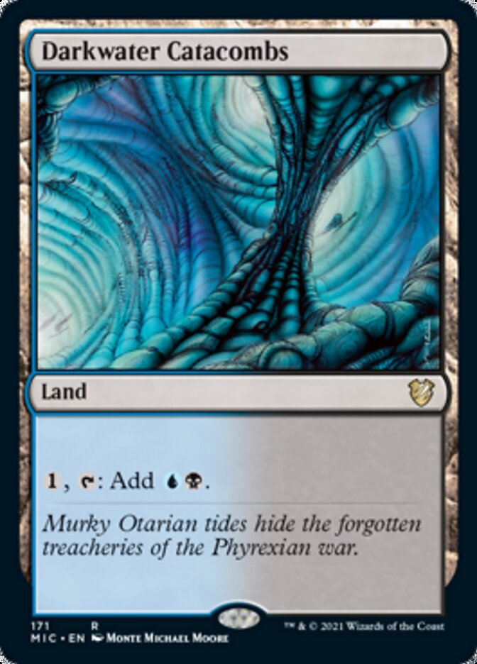 Darkwater Catacombs [Innistrad: Midnight Hunt Commander] | Boutique FDB TCG