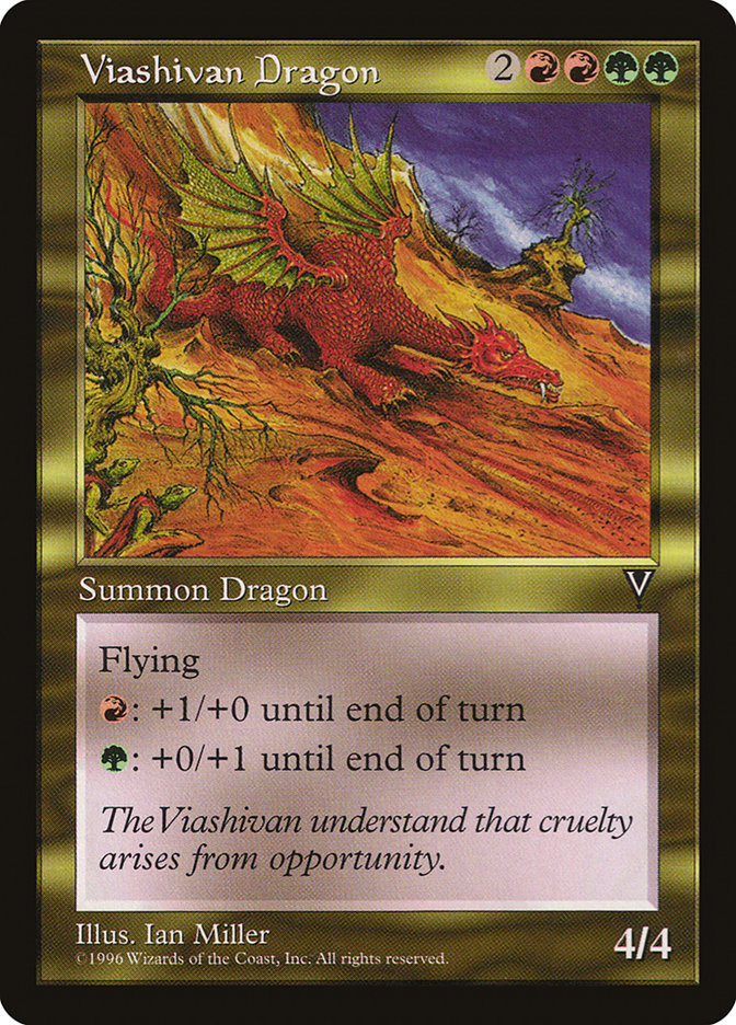 Viashivan Dragon [Visions] | Boutique FDB TCG