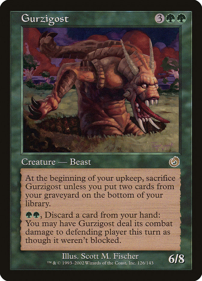 Gurzigost [Torment] | Boutique FDB TCG