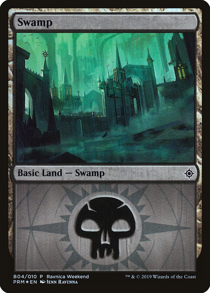 Swamp (B04) [Ravnica Allegiance Guild Kit] | Boutique FDB TCG