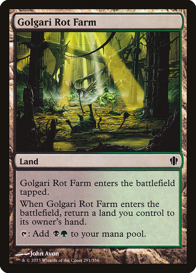 Golgari Rot Farm [Commander 2013] | Boutique FDB TCG