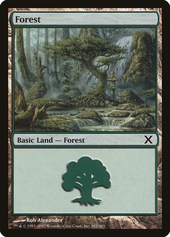 Forest (382) [Tenth Edition] | Boutique FDB TCG