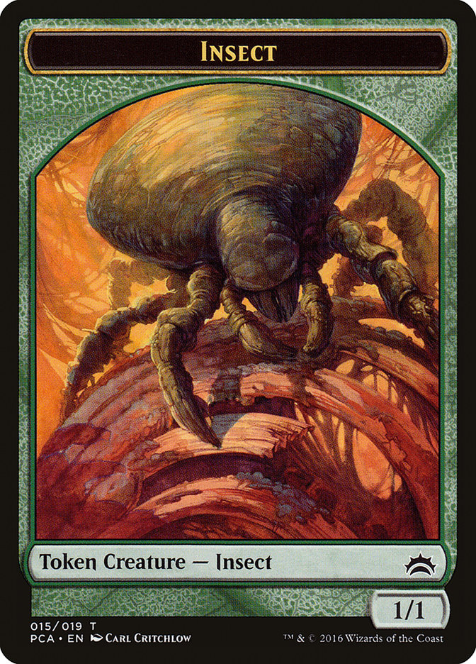 Goat // Insect Double-Sided Token [Planechase Anthology Tokens] | Boutique FDB TCG