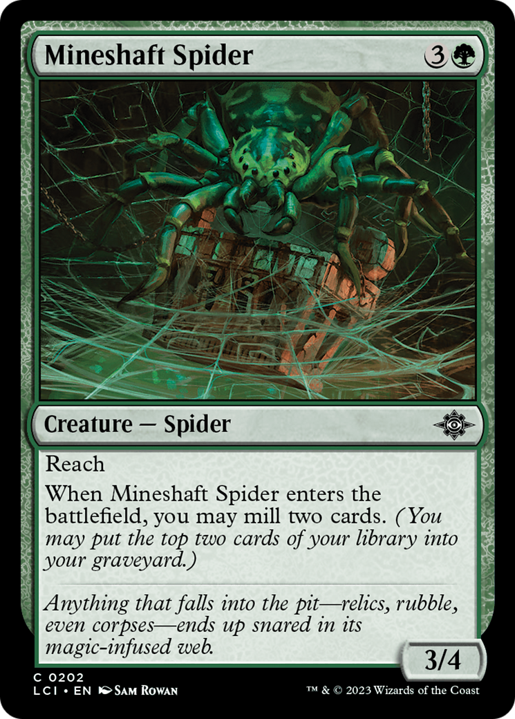 Mineshaft Spider [The Lost Caverns of Ixalan] | Boutique FDB TCG