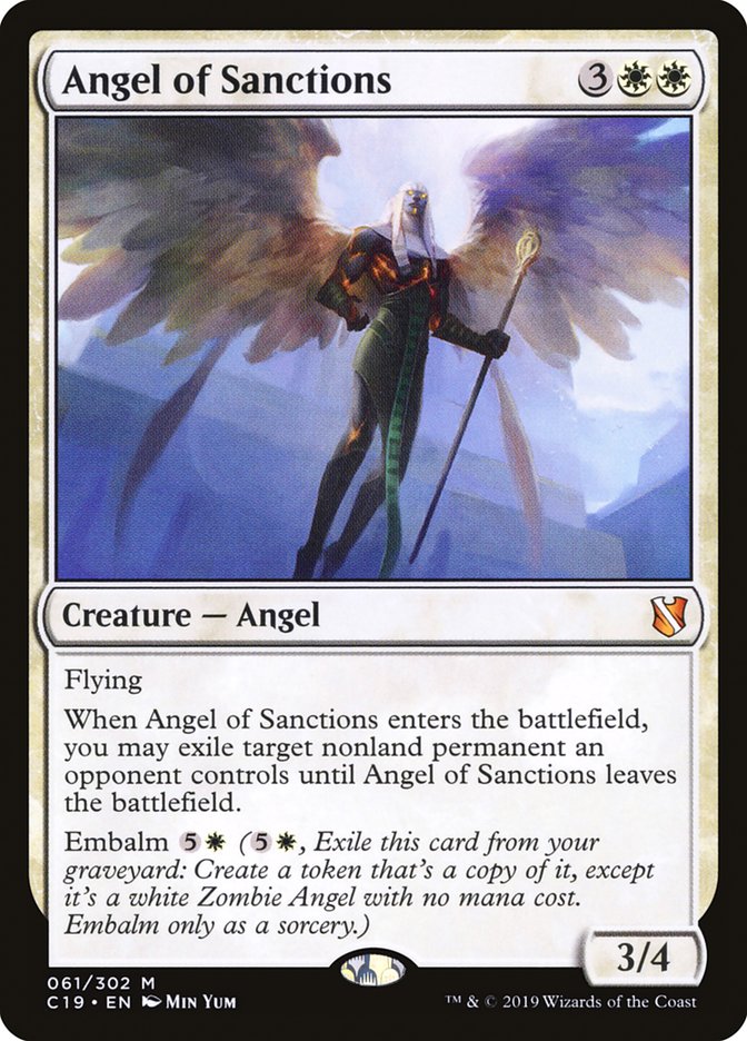 Angel of Sanctions [Commander 2019] | Boutique FDB TCG