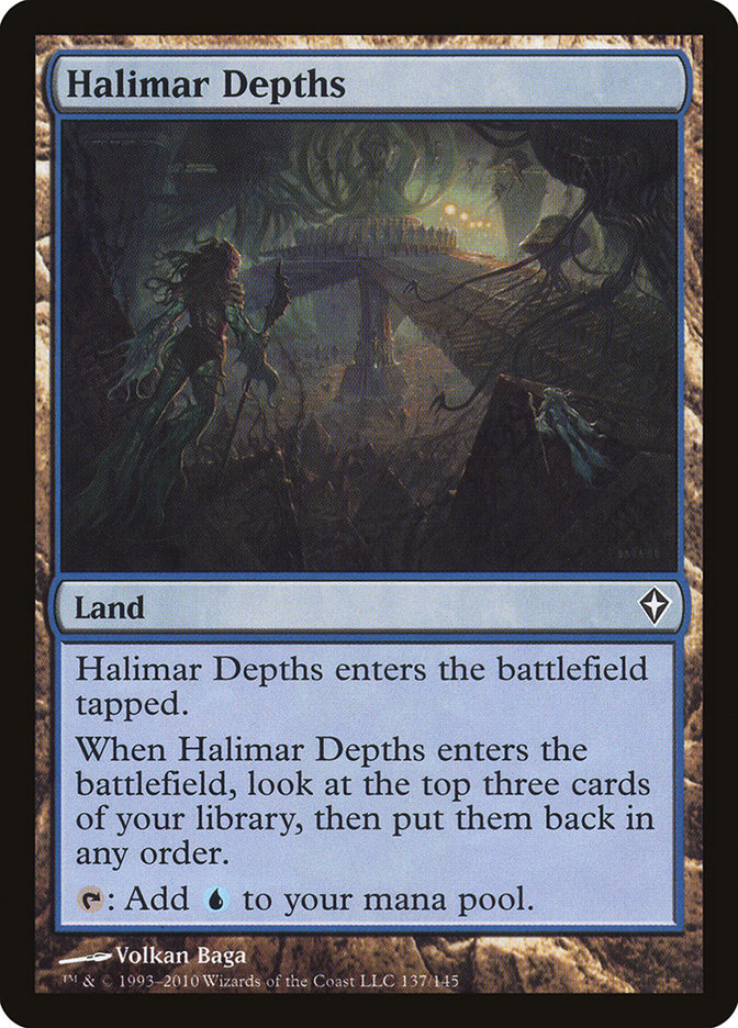 Halimar Depths [Worldwake] | Boutique FDB TCG