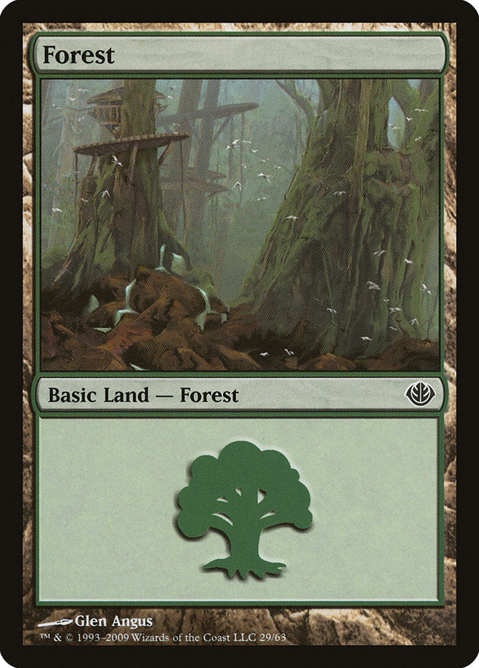 Forest (29) [Duel Decks: Garruk vs. Liliana] | Boutique FDB TCG