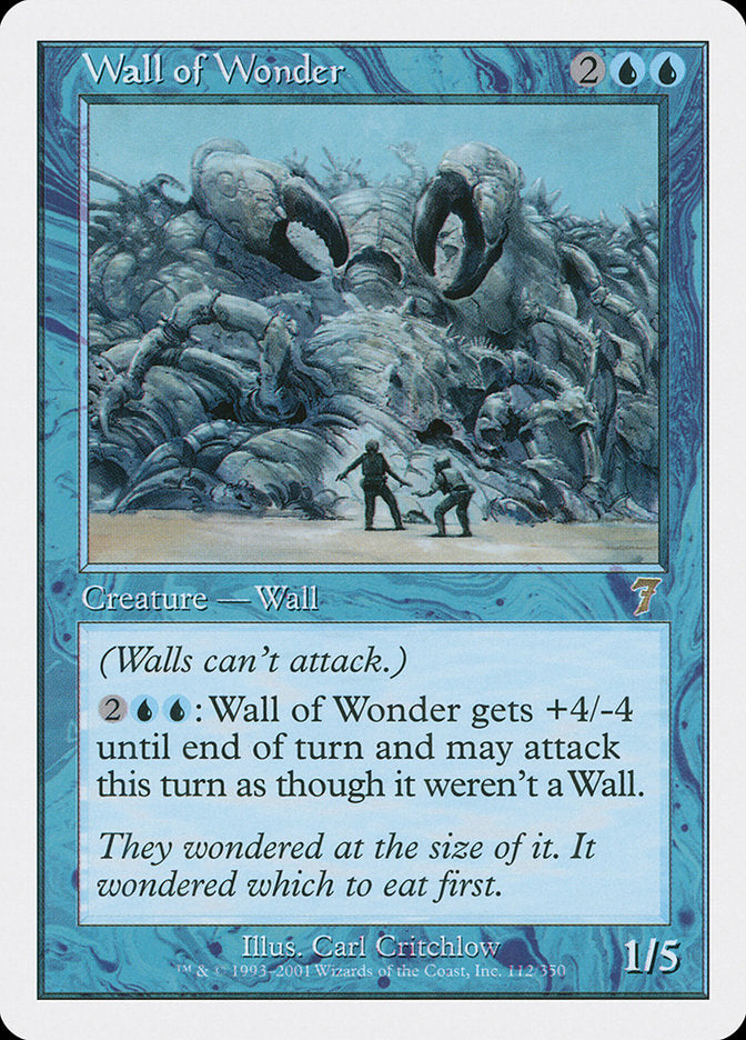 Wall of Wonder [Seventh Edition] | Boutique FDB TCG