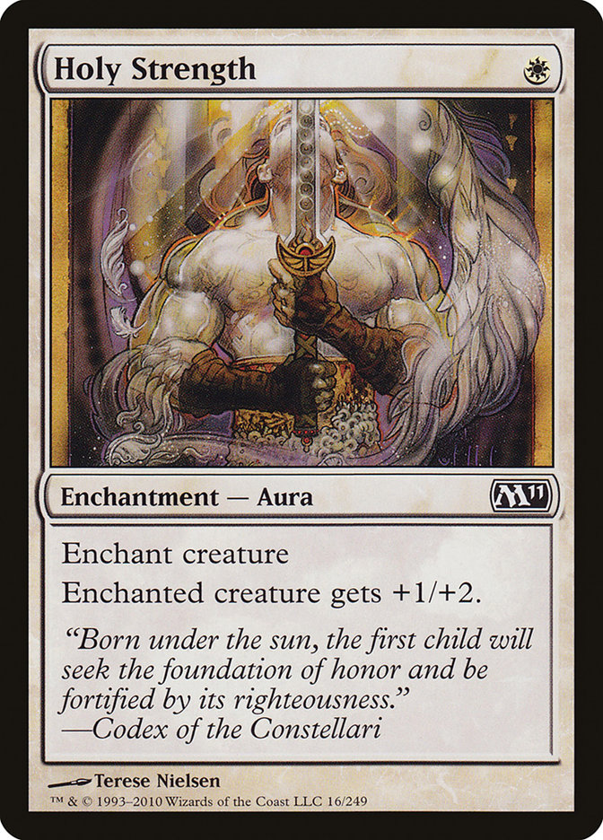 Holy Strength [Magic 2011] | Boutique FDB TCG