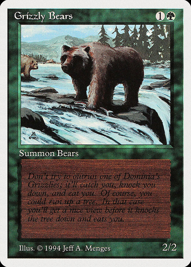 Grizzly Bears [Summer Magic / Edgar] | Boutique FDB TCG