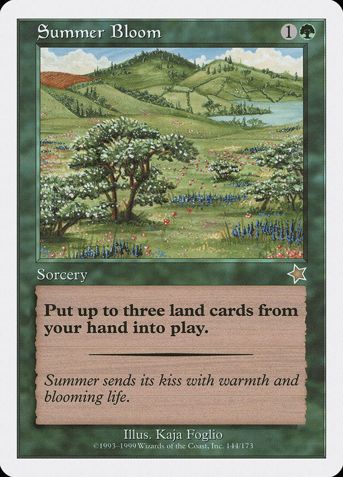 Summer Bloom [Starter 1999] | Boutique FDB TCG