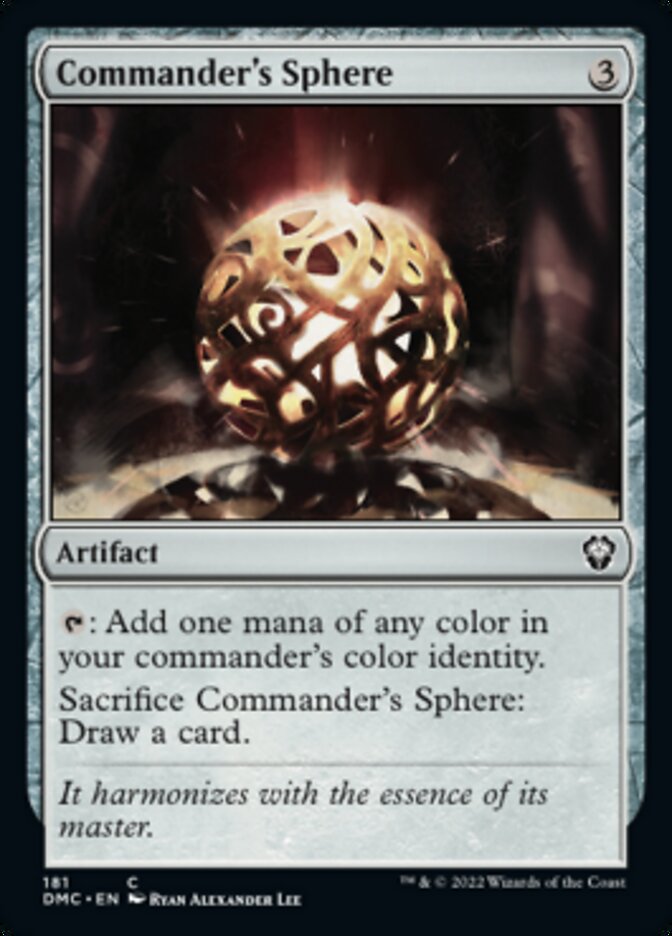 Commander's Sphere [Dominaria United Commander] | Boutique FDB TCG