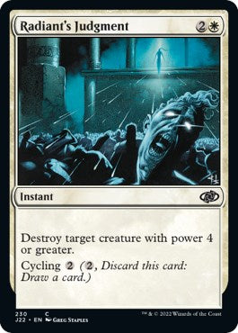 Radiant's Judgment [Jumpstart 2022] | Boutique FDB TCG