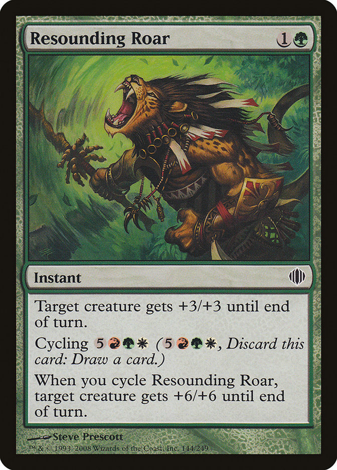 Resounding Roar [Shards of Alara] | Boutique FDB TCG