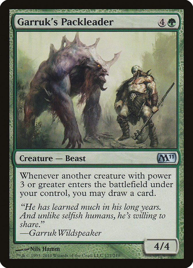 Garruk's Packleader [Magic 2011] | Boutique FDB TCG