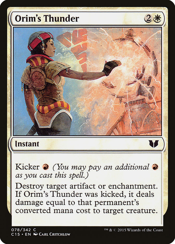 Orim's Thunder [Commander 2015] | Boutique FDB TCG