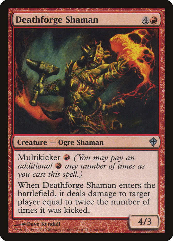 Deathforge Shaman [Worldwake] | Boutique FDB TCG