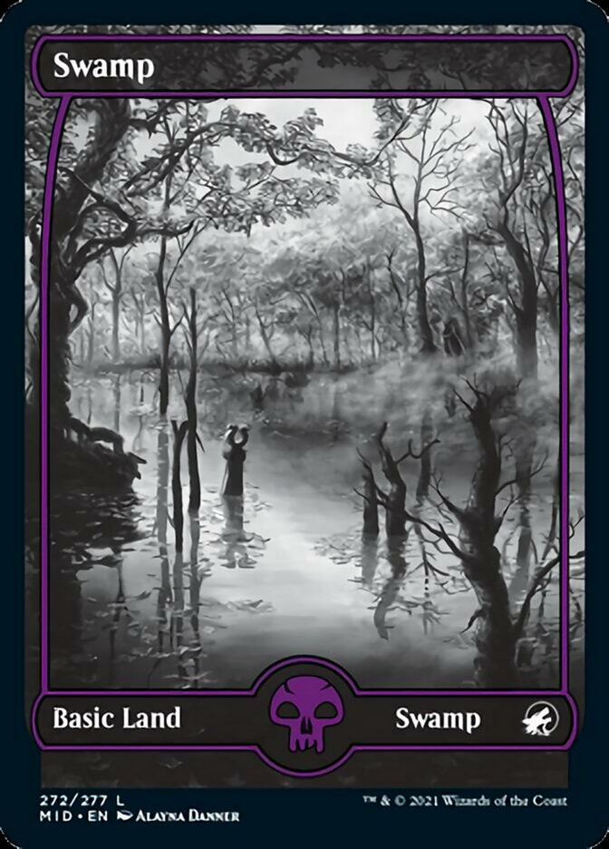 Swamp (272) [Innistrad: Midnight Hunt] | Boutique FDB TCG