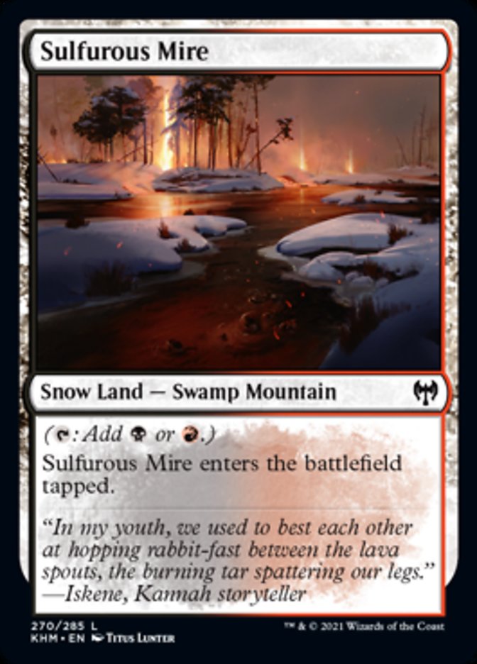 Sulfurous Mire [Kaldheim] | Boutique FDB TCG