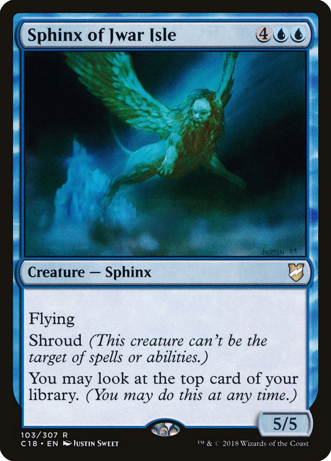 Sphinx of Jwar Isle [Commander 2018] | Boutique FDB TCG