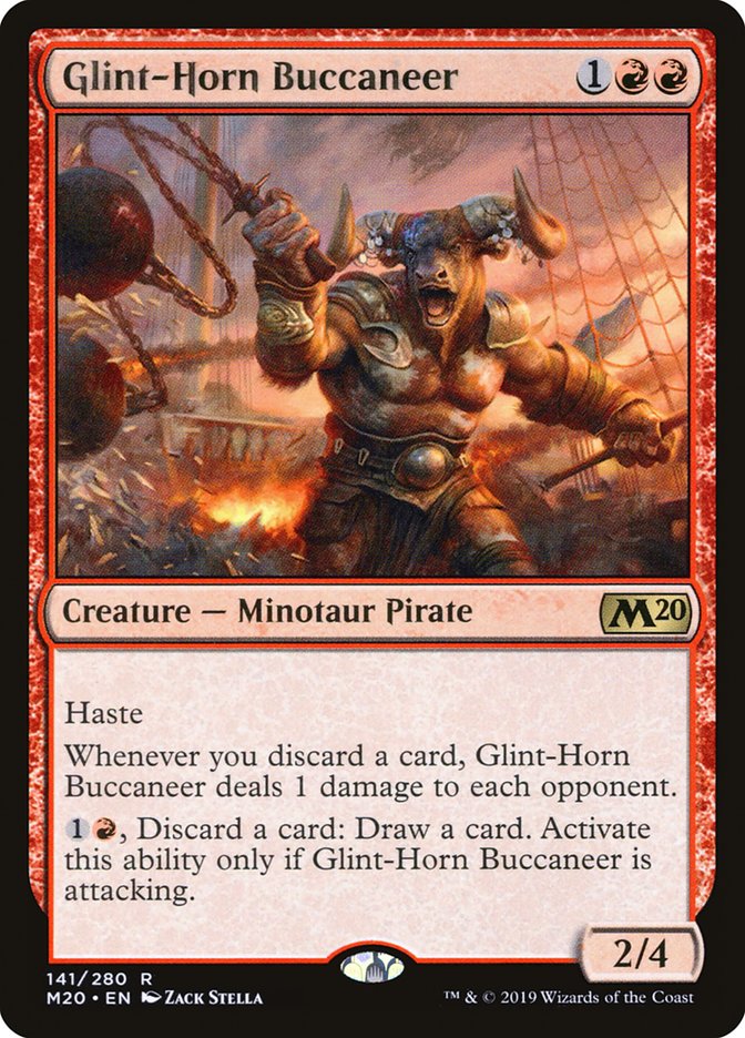 Glint-Horn Buccaneer [Core Set 2020] | Boutique FDB TCG