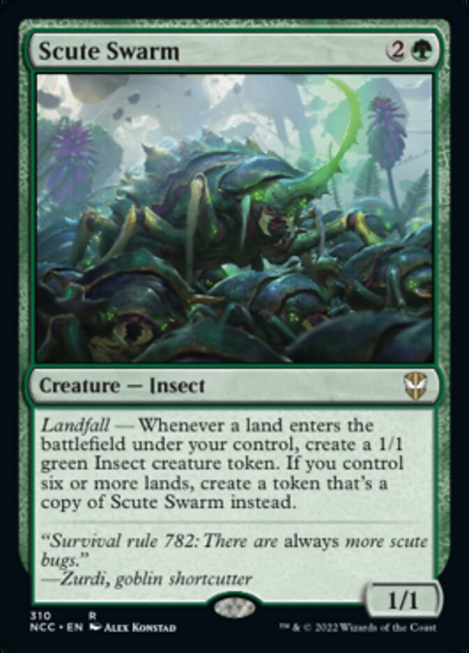Scute Swarm [Streets of New Capenna Commander] | Boutique FDB TCG