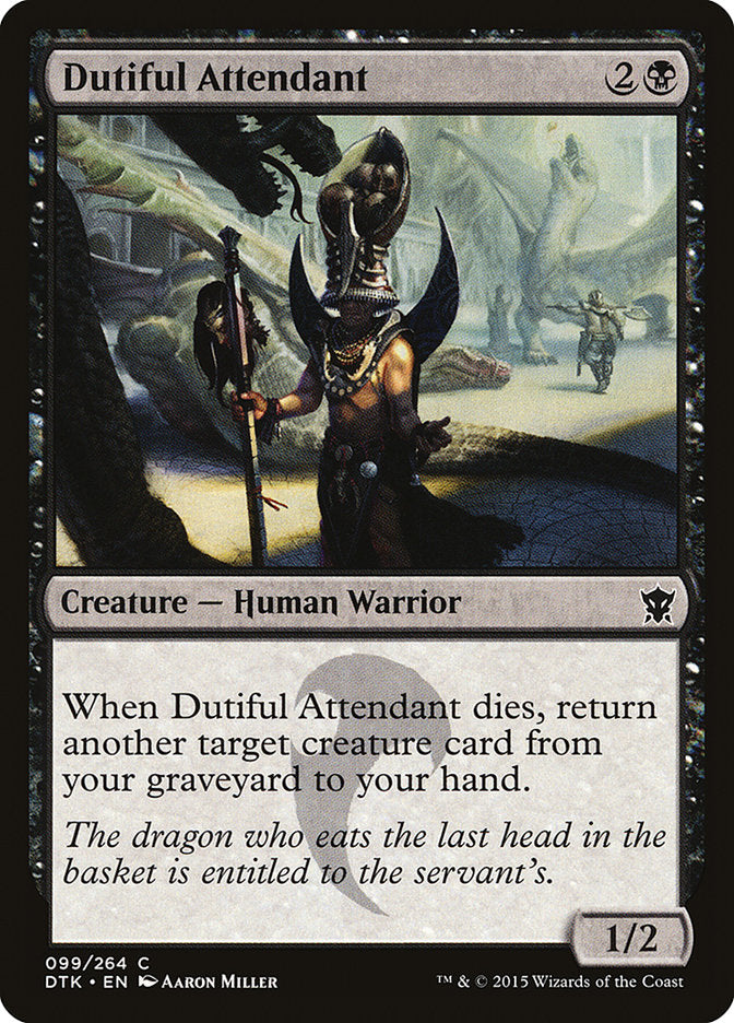 Dutiful Attendant [Dragons of Tarkir] | Boutique FDB TCG